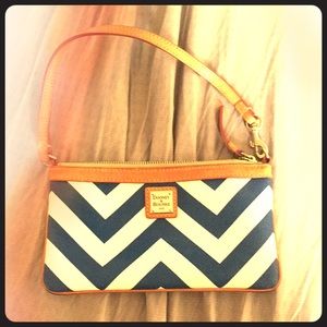 Dooney & Bourke  striped clutch